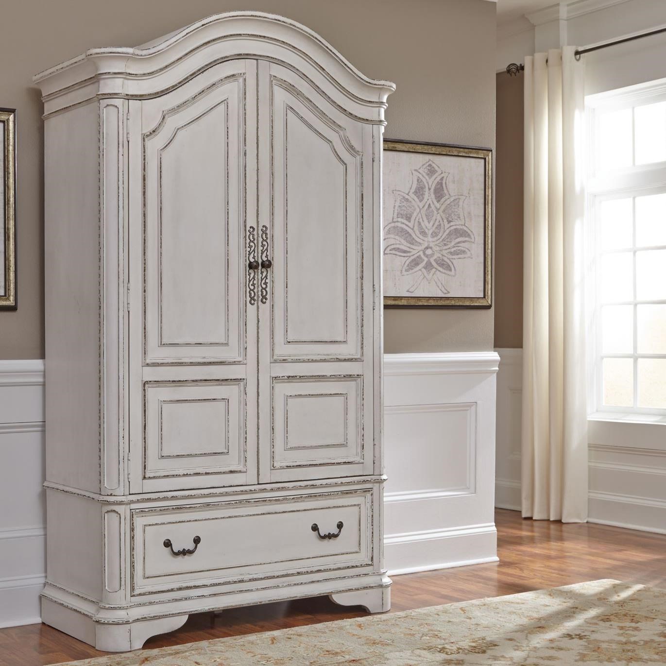 Liberty Furniture Magnolia Manor Traditional Armoire with Cedar